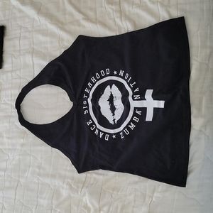 Zumba halter workout tank